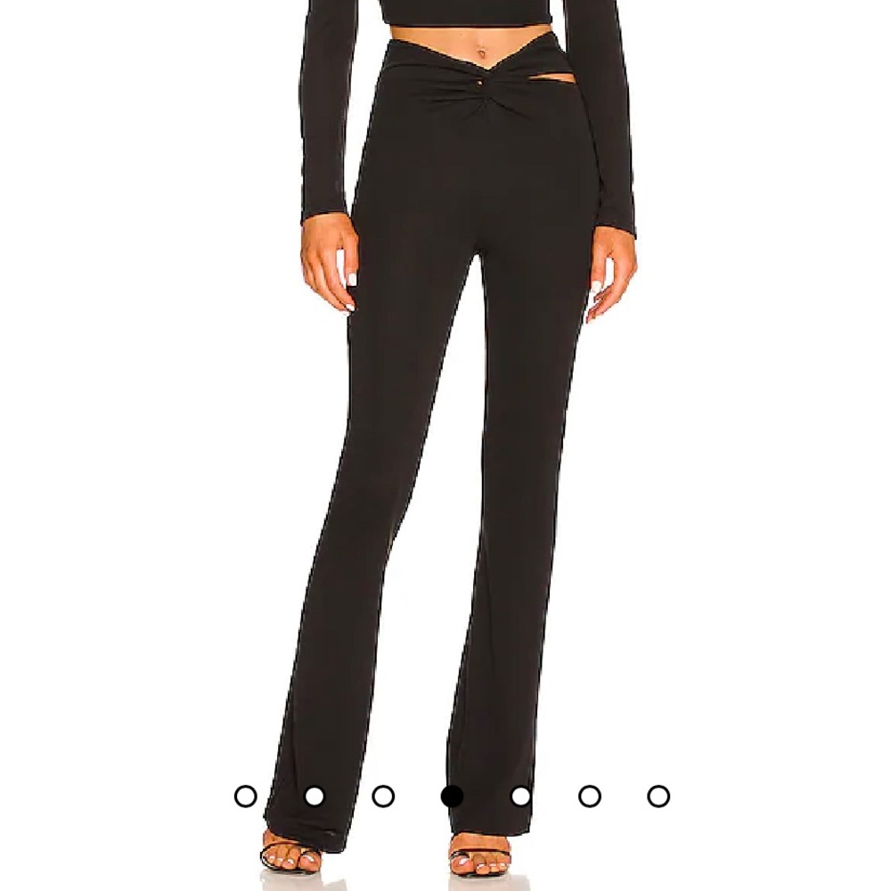 NICHOLAS Kendall Flared Pant in Black 2